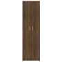 Dielenschrank Eiche braun Sperrholz 55x25x189cm von vidaXL, Kleiderschränke - Ref: Foro24-815518, Preis: 121,93 €, Rabatt: %