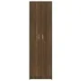 Dielenschrank Eiche braun Sperrholz 55x25x189cm von vidaXL, Kleiderschränke - Ref: Foro24-815518, Preis: 117,99 €, Rabatt: %