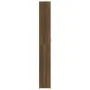 Dielenschrank Eiche braun Sperrholz 55x25x189cm von vidaXL, Kleiderschränke - Ref: Foro24-815518, Preis: 117,99 €, Rabatt: %