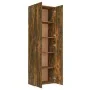 Büroschrank aus geräucherter Eichenholz-Furnierplatte, 60x32x190 cm. von vidaXL, Aktenschränke - Ref: Foro24-815279, Preis: 1...