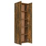Büroschrank aus geräucherter Eichenholz-Furnierplatte, 60x32x190 cm. von vidaXL, Aktenschränke - Ref: Foro24-815279, Preis: 1...