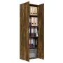 Büroschrank aus geräucherter Eichenholz-Furnierplatte, 60x32x190 cm. von vidaXL, Aktenschränke - Ref: Foro24-815279, Preis: 1...