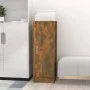 Mueble zapatero madera contrachapada roble ahumado 32x35x92 cm de vidaXL, Zapateros y organizadores de calzado - Ref: Foro24-...