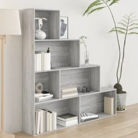 Sonoma gray shelving 155x24x160 cm by vidaXL, Bookcases and shelves - Ref: Foro24-815361, Price: 72,79 €, Discount: %