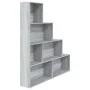 Estantería color gris Sonoma 155x24x160 cm de vidaXL, Librerías y estanterías - Ref: Foro24-815361, Precio: 72,78 €, Descuent...