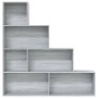 Sonomagraues Regal 155x24x160 cm von vidaXL, Bücherregale und Regale - Ref: Foro24-815361, Preis: 78,19 €, Rabatt: %