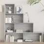 Estantería color gris Sonoma 155x24x160 cm de vidaXL, Librerías y estanterías - Ref: Foro24-815361, Precio: 72,78 €, Descuent...