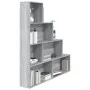 Estantería color gris Sonoma 155x24x160 cm de vidaXL, Librerías y estanterías - Ref: Foro24-815361, Precio: 72,78 €, Descuent...