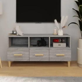 TV-Schrank aus grauem Sonoma-Sperrholz, 102 x 36 x 50 cm von vidaXL, TV-Möbel - Ref: Foro24-817496, Preis: 78,12 €, Rabatt: %