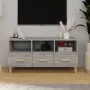 Sonoma gray plywood TV cabinet 102x36x50 cm by vidaXL, TV Furniture - Ref: Foro24-817496, Price: 78,12 €, Discount: %