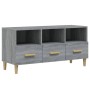 TV-Schrank aus grauem Sonoma-Sperrholz, 102 x 36 x 50 cm von vidaXL, TV-Möbel - Ref: Foro24-817496, Preis: 79,10 €, Rabatt: %