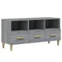 TV-Schrank aus grauem Sonoma-Sperrholz, 102 x 36 x 50 cm von vidaXL, TV-Möbel - Ref: Foro24-817496, Preis: 78,12 €, Rabatt: %