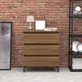 Plywood oak brown sideboard 60x35x69 cm by vidaXL, Sideboards - Ref: Foro24-815809, Price: 78,36 €, Discount: %