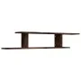 TV-Wandregal aus geräuchertem Eichenholz, 125 x 18 x 23 cm von vidaXL, Regale und Regale - Ref: Foro24-815876, Preis: 25,06 €...