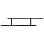 TV-Wandregal aus geräuchertem Eichenholz, 125 x 18 x 23 cm von vidaXL, Regale und Regale - Ref: Foro24-815876, Preis: 25,06 €...