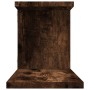 TV-Wandregal aus geräuchertem Eichenholz, 125 x 18 x 23 cm von vidaXL, Regale und Regale - Ref: Foro24-815876, Preis: 24,32 €...