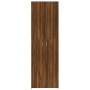Plywood brown oak office cabinet 60x32x190 cm by vidaXL, Filing cabinets - Ref: Foro24-815281, Price: 110,73 €, Discount: %