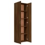 Plywood brown oak office cabinet 60x32x190 cm by vidaXL, Filing cabinets - Ref: Foro24-815281, Price: 110,73 €, Discount: %