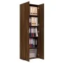 Büroschrank aus braunem Eichensperrholz 60x32x190 cm von vidaXL, Aktenschränke - Ref: Foro24-815281, Preis: 125,54 €, Rabatt: %