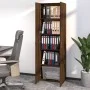 Büroschrank aus braunem Eichensperrholz 60x32x190 cm von vidaXL, Aktenschränke - Ref: Foro24-815281, Preis: 125,54 €, Rabatt: %