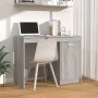 Escritorio de madera contrachapada gris Sonoma 100x50x76 cm de vidaXL, Escritorios - Ref: Foro24-815487, Precio: 77,09 €, Des...