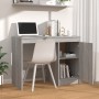 Escritorio de madera contrachapada gris Sonoma 100x50x76 cm de vidaXL, Escritorios - Ref: Foro24-815487, Precio: 81,75 €, Des...