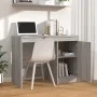 Escritorio de madera contrachapada gris Sonoma 100x50x76 cm de vidaXL, Escritorios - Ref: Foro24-815487, Precio: 77,09 €, Des...