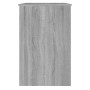 Escritorio de madera contrachapada gris Sonoma 100x50x76 cm de vidaXL, Escritorios - Ref: Foro24-815487, Precio: 81,75 €, Des...