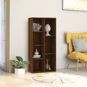 Braunes Eichenregal 50x25x106 cm von vidaXL, Bücherregale und Regale - Ref: Foro24-815446, Preis: 69,19 €, Rabatt: %