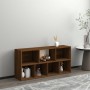 Brown oak shelf 50x25x106 cm by vidaXL, Bookcases and shelves - Ref: Foro24-815446, Price: 69,19 €, Discount: %