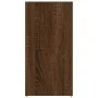 Braunes Eichenregal 50x25x106 cm von vidaXL, Bücherregale und Regale - Ref: Foro24-815446, Preis: 68,16 €, Rabatt: %