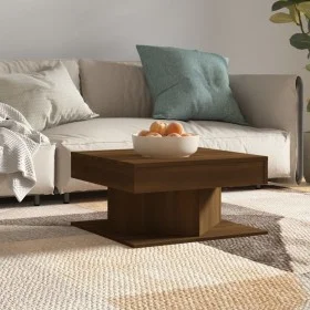 Couchtisch aus braunem Eichensperrholz, 57 x 57 x 30 cm von vidaXL, Couchtisch - Ref: Foro24-815944, Preis: 42,98 €, Rabatt: %