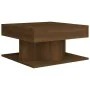 Mesa de centro madera contrachapada roble marrón 57x57x30 cm de vidaXL, Mesas de centro - Ref: Foro24-815944, Precio: 45,05 €...