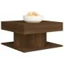 Couchtisch aus braunem Eichensperrholz, 57 x 57 x 30 cm von vidaXL, Couchtisch - Ref: Foro24-815944, Preis: 42,98 €, Rabatt: %