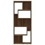 Brown oak plywood shelf 67x24x161 cm by vidaXL, Bookcases and shelves - Ref: Foro24-815503, Price: 93,50 €, Discount: %