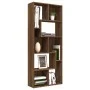 Brown oak plywood shelf 67x24x161 cm by vidaXL, Bookcases and shelves - Ref: Foro24-815503, Price: 93,50 €, Discount: %