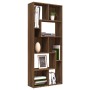 Regal aus braunem Eichensperrholz, 67 x 24 x 161 cm von vidaXL, Bücherregale und Regale - Ref: Foro24-815503, Preis: 93,23 €,...