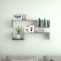 Wandregale 2 Stück graues Sonoma-Holz 100x15x20 cm von vidaXL, Regale und Regale - Ref: Foro24-815934, Preis: 24,27 €, Rabatt: %