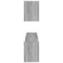 Wall shelves 2 pcs gray Sonoma wood 100x15x20 cm by vidaXL, Shelves and shelves - Ref: Foro24-815934, Price: 24,27 €, Discoun...