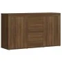 Aparador de madera contrachapada marrón roble 120x36x69 cm de vidaXL, Aparadores - Ref: Foro24-815494, Precio: 143,02 €, Desc...