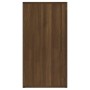 Brown oak plywood sideboard 120x36x69 cm by vidaXL, Sideboards - Ref: Foro24-815494, Price: 148,65 €, Discount: %