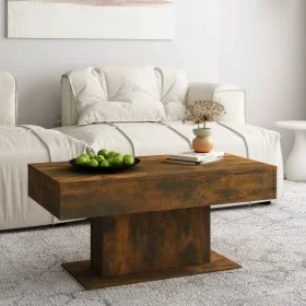 Couchtisch aus geräuchertem Eichensperrholz, 96 x 50 x 45 cm von vidaXL, Couchtisch - Ref: Foro24-815834, Preis: 66,57 €, Rab...