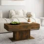 Couchtisch aus geräuchertem Eichensperrholz, 96 x 50 x 45 cm von vidaXL, Couchtisch - Ref: Foro24-815834, Preis: 66,57 €, Rab...