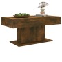 Couchtisch aus geräuchertem Eichensperrholz, 96 x 50 x 45 cm von vidaXL, Couchtisch - Ref: Foro24-815834, Preis: 69,71 €, Rab...