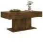 Mesa de centro madera contrachapada roble ahumado 96x50x45 cm de vidaXL, Mesas de centro - Ref: Foro24-815834, Precio: 66,57 ...