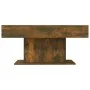 Couchtisch aus geräuchertem Eichensperrholz, 96 x 50 x 45 cm von vidaXL, Couchtisch - Ref: Foro24-815834, Preis: 66,57 €, Rab...