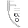 Grifo para lavabo de baño acabado cromado 130x176 mm by vidaXL, Faucets - Ref: Foro24-149065, Price: 32,48 €, Discount: %