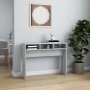 Sonoma gray plywood console table 105x30x80 cm by vidaXL, Side tables - Ref: Foro24-815940, Price: 48,87 €, Discount: %