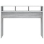 Sonoma gray plywood console table 105x30x80 cm by vidaXL, Side tables - Ref: Foro24-815940, Price: 48,87 €, Discount: %