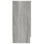 Sonoma graues Sperrholz-Sideboard 120x30,5x70 cm von vidaXL, Sideboards - Ref: Foro24-815625, Preis: 99,73 €, Rabatt: %